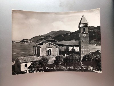 AK REVISONDOLI PFARRKIRCHE S. NICOLA DA BARI GEREIST 1955 OO