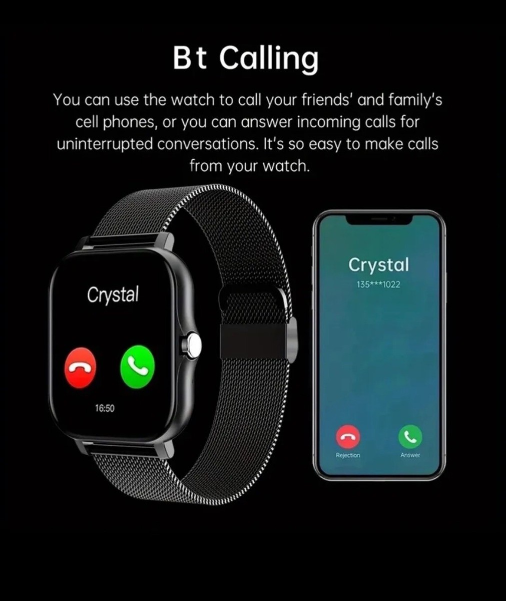 Simson Lab Smart Watch with Fitness Tracker B/P & Heart