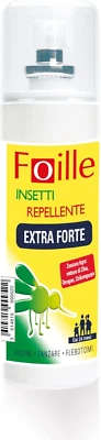 Insetti Repellente Extra Forte, DEET 50%, Spray Contro Zanzare Anche Portatrici