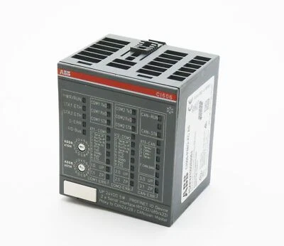 ABB CI506 1SAP421500R0001 CI506-PNIO-XC E: A5 Bus Module PROFINET Seriell -used- - Bild 1 von 4