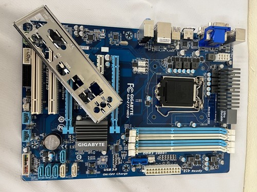 GIGABYTE GA-Z77-HD3 LGA 1155 Intel HDMI SATA 6Gb/s USB 3.0 ATX scheda madre + I/O - Foto 10 di 10