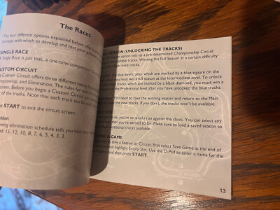 Notice Manuel Du Jeu Playstation 1 (PS1) International Moto - Bon état, Pour Collection