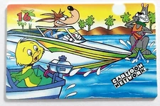 1996 MINI CARD Maxi Jack's Snacks COLOMBIA #16B Yakky Doodle - The Wolf - Astro