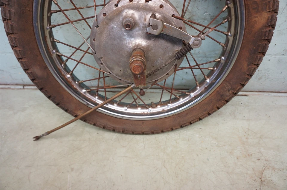 Kawasaki A7 A1 A1SS SS H1 1971 Avenger Samurai 350 250 *2246A freno de rueda trasera Foto 4 de 4