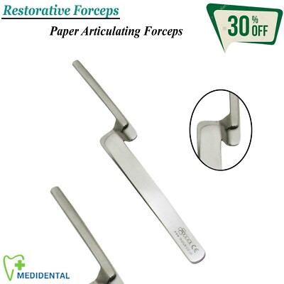 RESTAURATIVE Instruments Miller Papier Gelenk Daumen Taschentuch Pinzette Zahnmedizin