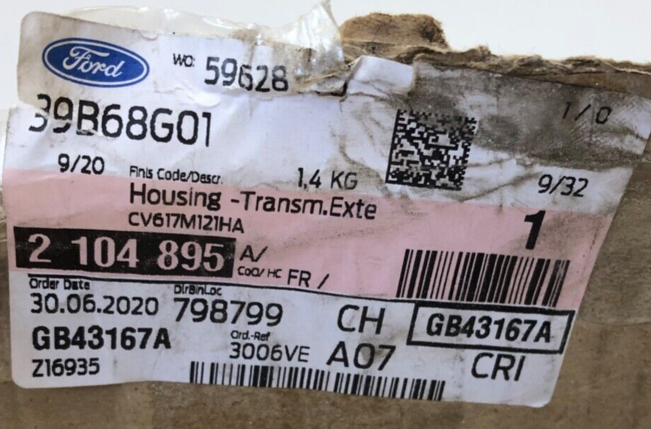 Genuine Ford Transmission Gearbox Mount Housing 2104895 for sale 