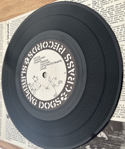 Sleeping Dogs /Crass Records - Beware 7’ / 1983/ Mint Vinyl - Picture 2 of 6
