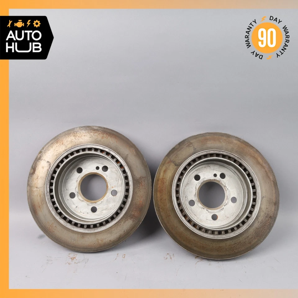 Juego de rotores de freno trasero izquierdo y derecho mercedes w211 e350 cls500 2114230912 oem Foto 4 de 4