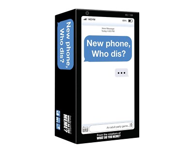 Yas! Spiele NEUES TELEFON, WER DIS?  auf Italienisch Brettspiel Gesellschaft Neu NEW