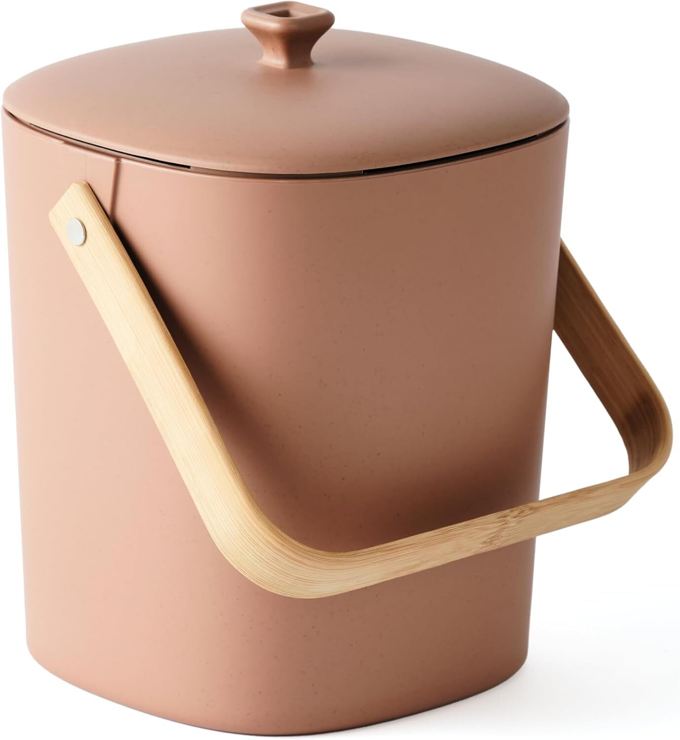 Bamboozle - 1 Gallon Compost Bin, Comes with Hemp-Based Filter