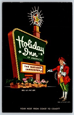 Postcard Holiday Inn, The Nation's Innkeeper, Gainesville Florida Unposted