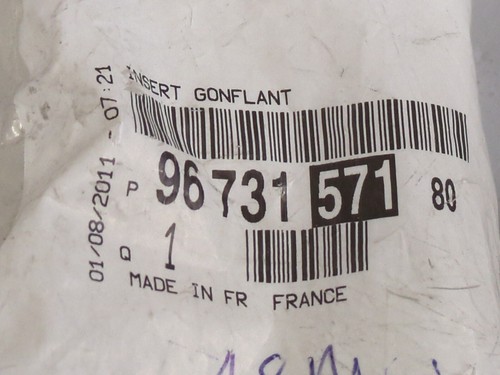 New Genuine PSA Peugeot Citroen DS Insert Steering Wheel 9673157180 - Picture 4 of 5