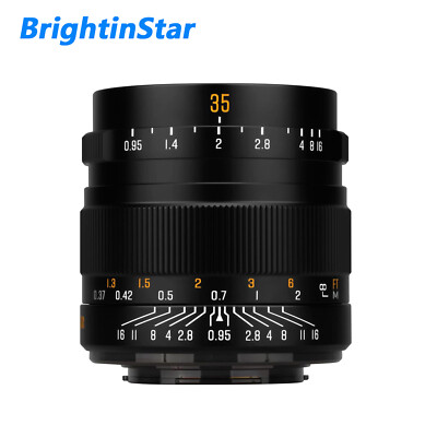 Brightin Star 35mm F0.95 APS-C MF Large Aperture Lens for Sony E-mount Camera