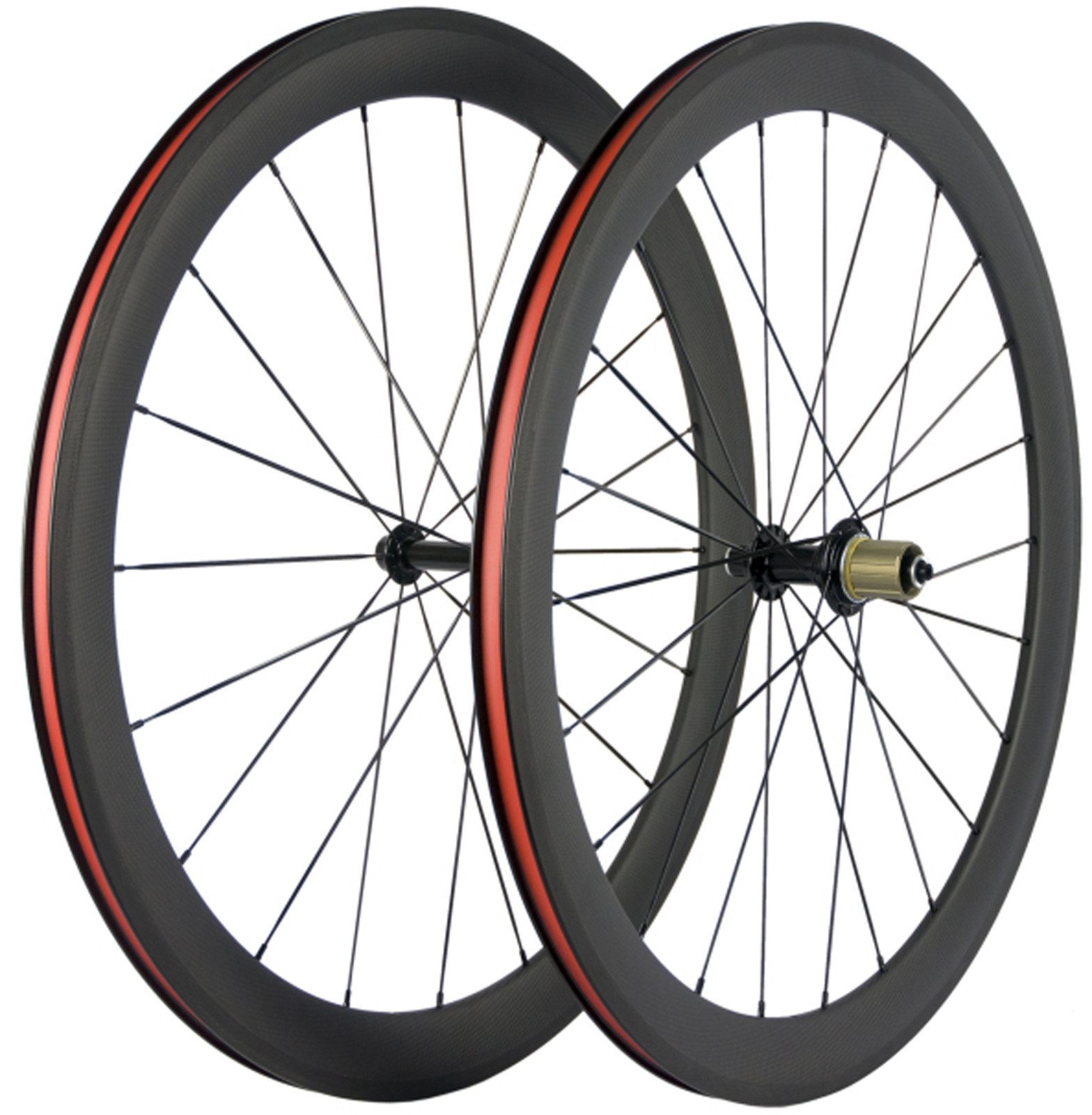 Superteam Carbon Wheels 50mm Road Bike Carbon Wheelset 3k Matte Basalt 700C Bike