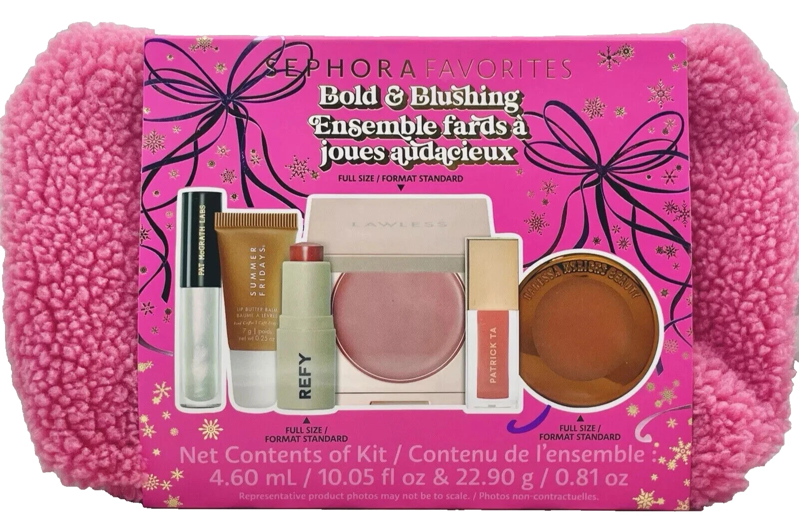 Sephora Favorites Bold & Blushing Blush & Lip Set 6pc Holiday 2024 Ltd Ed 🎁