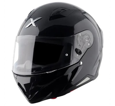 Helmet full face motorcycle  Axor Hunter Solid Black ECE 22.05 DOT FMVSS 218