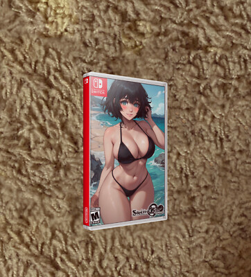 Stein's Gate CUSTOM D. SIDED COVER ART & CASE ONLY