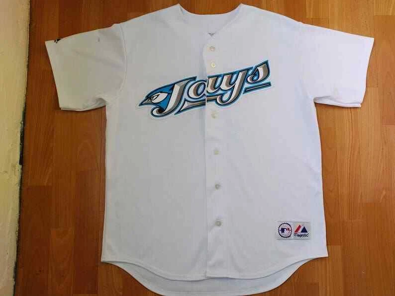 MLB Toronto Blue Jays jersey, vintage baseball shirt Majestic 90s