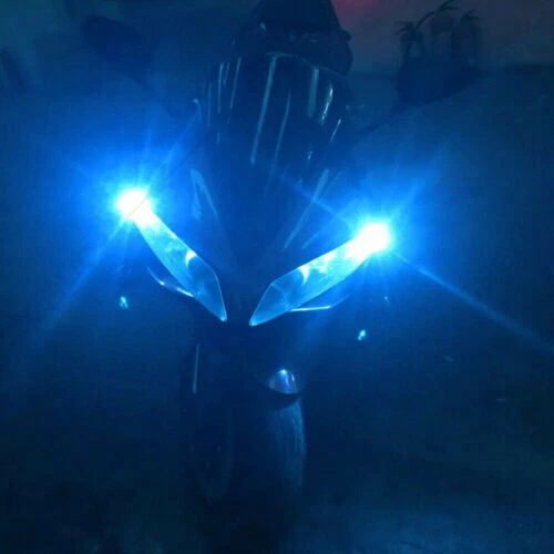 Bombillas LED azul hielo para faros Honda 1975 TL125, 1973 TL125, 1972 CT90K4 Foto 4 de 4