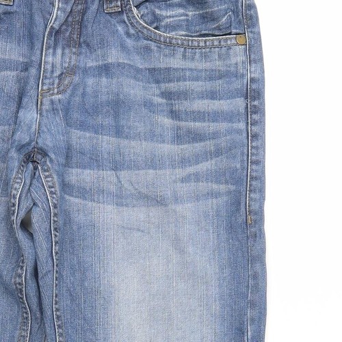 Tom Taylor Mens Blue Cotton Blend Straight Jeans Size L W28 L29 - Picture 10 of 12