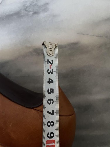MARC JACOBS Brown Leather Long Boots Heel 38.5 - Picture 5 of 8