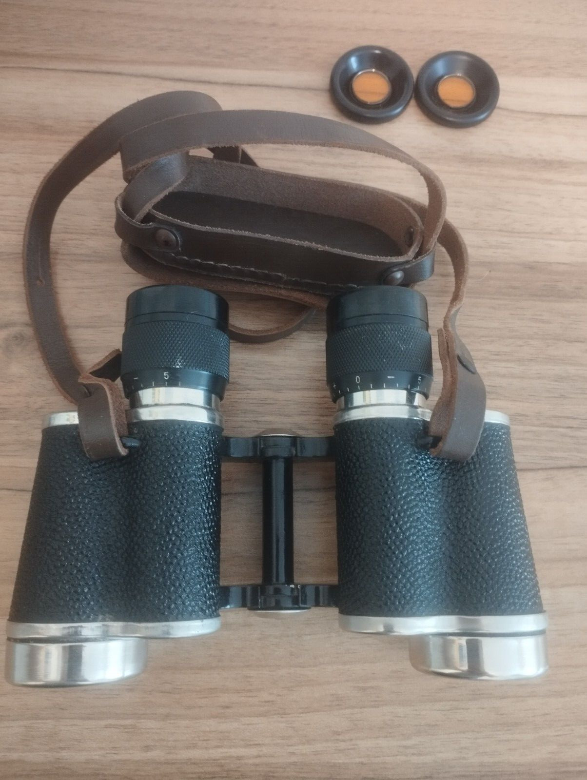 Soviet 8x30 field military binoculars, award gift version, USSR, 1940s — image 8