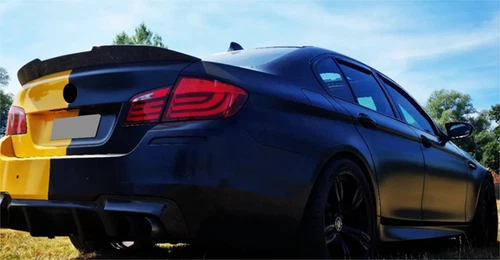 Alerón trasero estilo PSM negro ABS para BMW Serie 5 F10 F18 Sedán 2011-2017 - Imagen 2 de 7