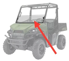 New Polaris 2883320 Lock & Ride Half Windshield 4 EV LI-ION Ranger 570 500 Crew