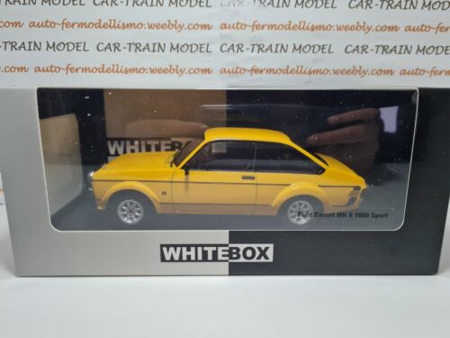 Ford Escort MK II 1600 Sport - Whitebox 1:24 1/24 - Foto 1 di 1