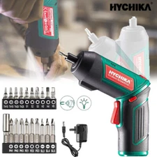 Cordless Screwdriver 6 N.m, HYCHIKA 4V 2000mAh Electric Screwdriver Gun
