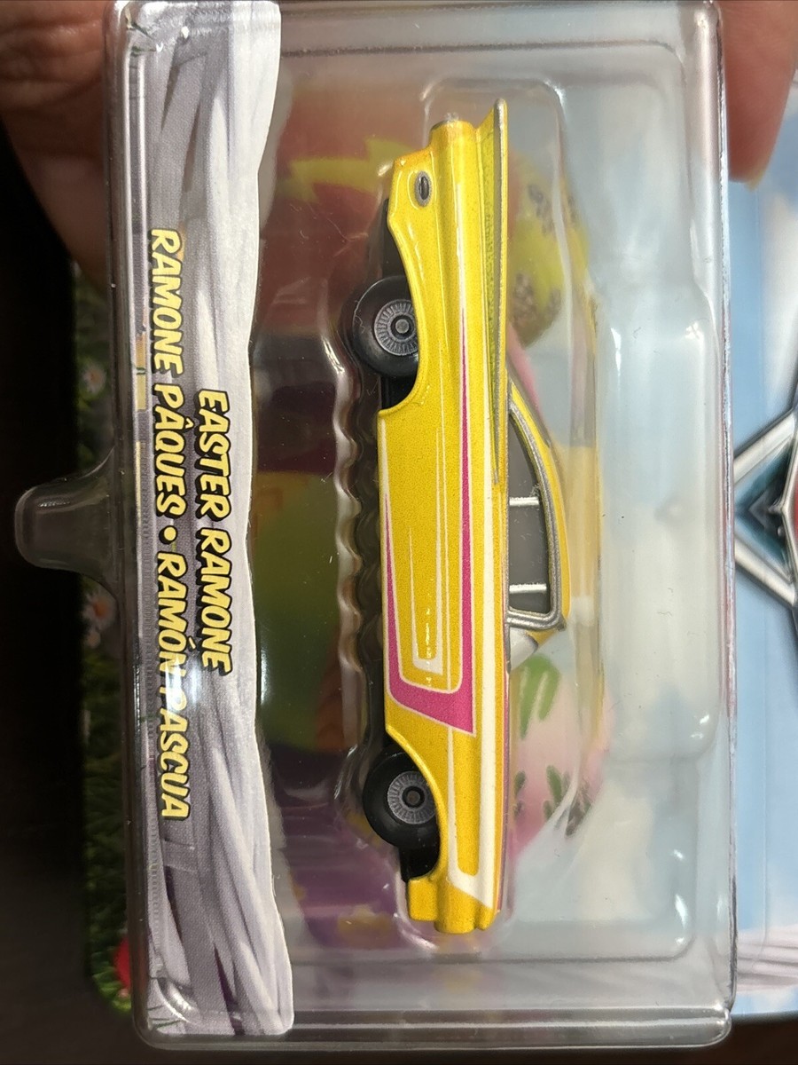 Disney Pixar Cars Easter Ramone 2024 Metal Car Yellow New In