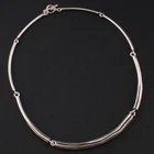 GEORG JENSEN Sterling Necklace # 353B. Silver. DENMARK. 925S