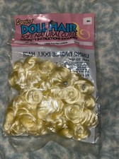 Darice 13MM Doll Hair Lemon Soft Natural Curls No.1211-08 NIB