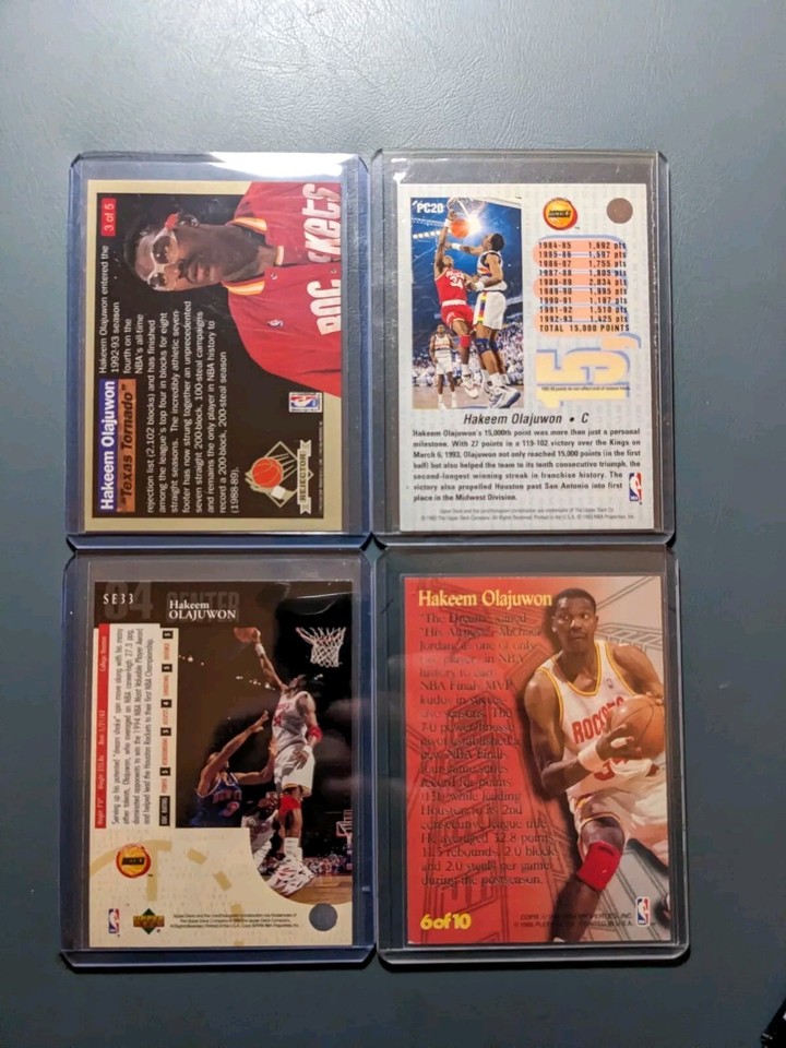 🏀 Hakeem Olajuwon Basketball Cards | eBay