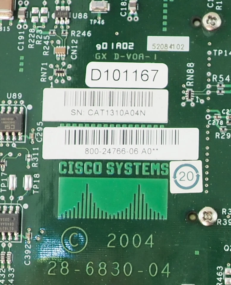  CISCO 15454-TCC2P TIMING CONTROL CARD WMUCA4TFAA - Image 3 of 4