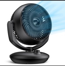 Air Circulator Desk Fan, 22 dB Quiet Fans Cooling for Bedrooms and Office,