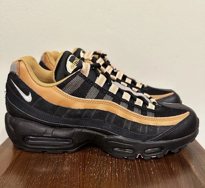 Nike Air Max 95 Men's Size 8.5 Black Elemental Gold Summit White