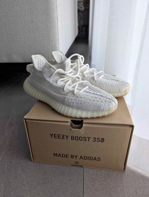 Adidas Yeezy Boost 350 V2 Static Black Reflective Size US 10.5 Men NEW Shoe +Box
