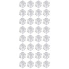  Set of 2 Fake Ice Rock Photography Props Artificial Decorative Cubes