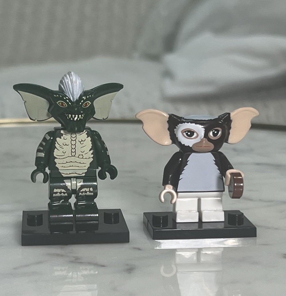 Lego Stripe Gremlin and Gizmo Custom Printed Minifigure Lot Gremlins