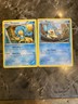Pokémon Cards Panpour And Simipour Breakthrough Cute Cards