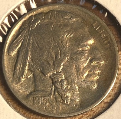 1913 TYPE 1 BUFFALO NICKEL - EXTRA FINE EF/XF - NICE ORIGINAL