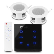 Home Bluetooth Ceiling Speaker System with A50B Wall Amplifier and 2x 3" CSBA3L