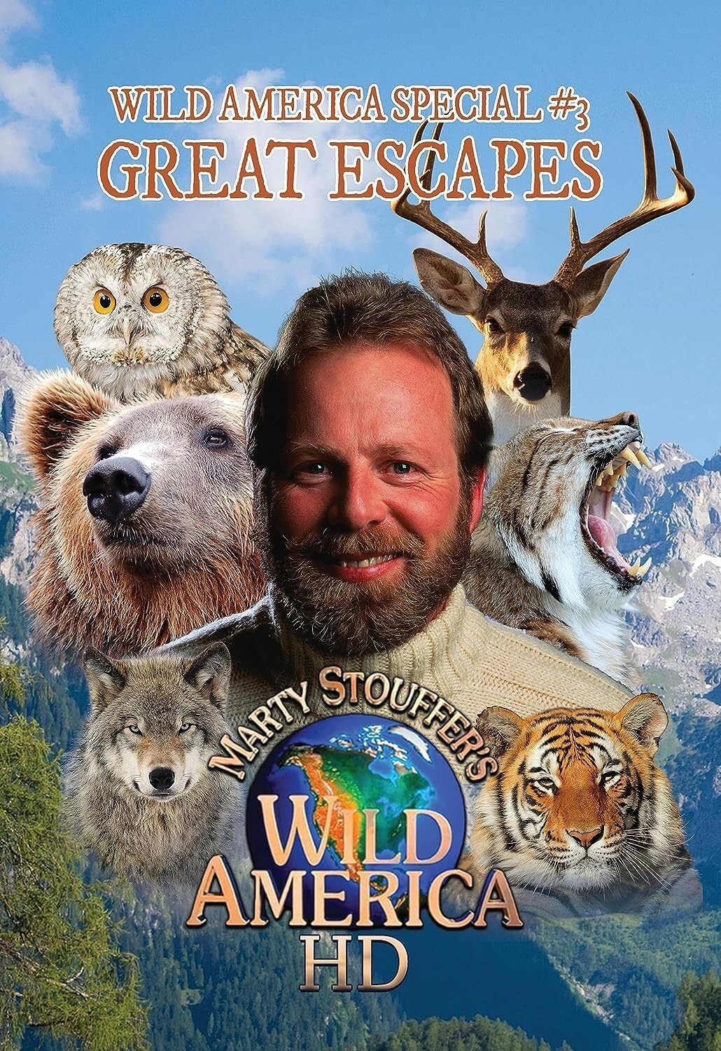 Wild America Special #3 Great Escapes (DVD) Marty Stouffer