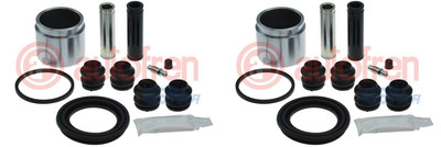 2X AUTOFREN REPARATURSATZ BREMSSATTEL VORNE passend für KIA PICANTO