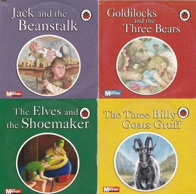 LADYBIRD FAIRYTALES ( DAILY MIRROR Newspaper 4 CD Set )