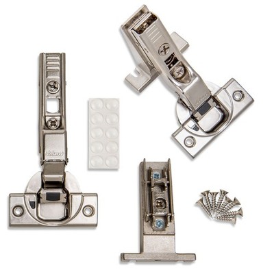 Blum Inset Clip Top BLUMOTION Soft Close Hinges 71B3650 (Screw-on, 110... 
