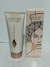Charlotte Tilbury Goddess Skin Clay Mask -Full Size 2.5 fl. oz/75 ml -NEW In BOX
