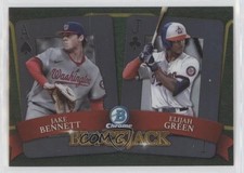 2022 Bowman Draft Blackjack Jake Bennett Elijah Green #BJ-5 0sd2