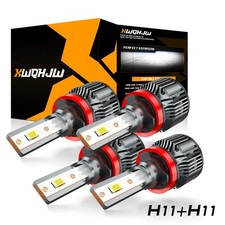 FIT Jeep Grand Cherokee 2018 2019 2020 2021 LED Headlight High-Low Beam Bulbs